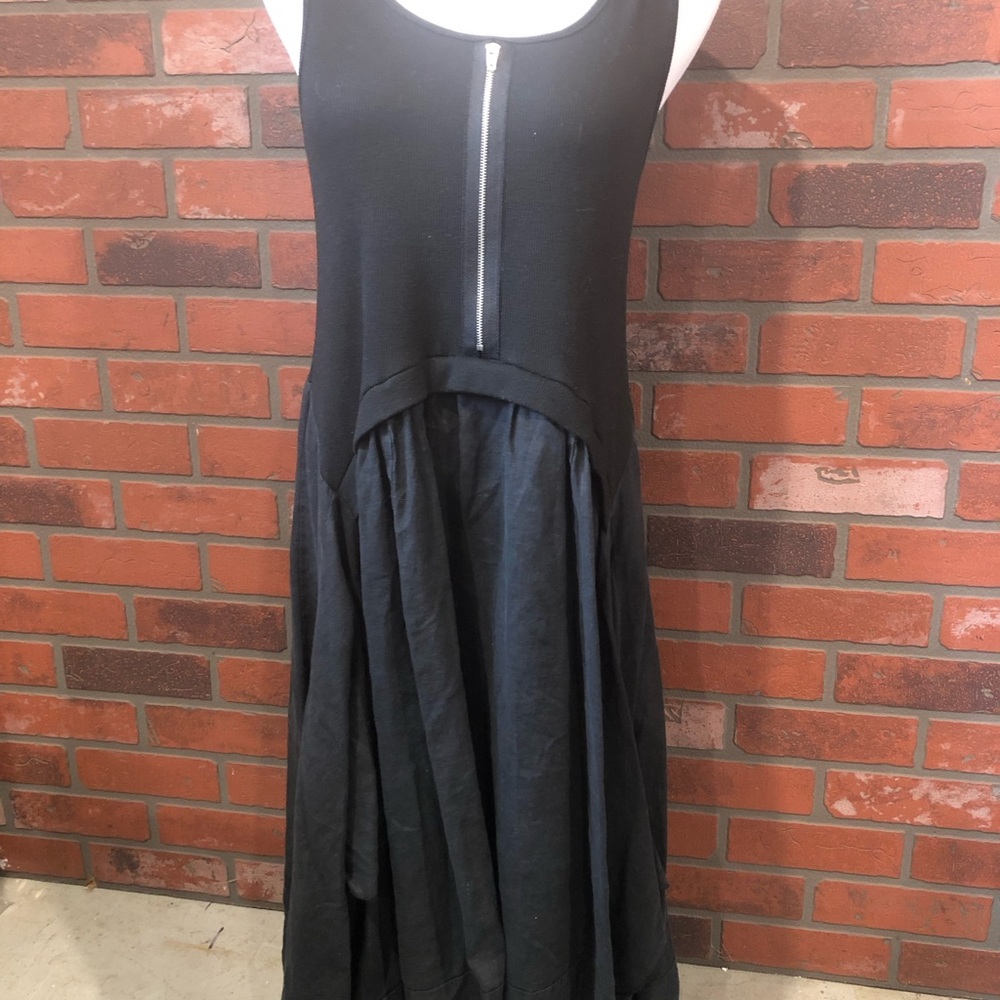 Athena Marie Size Snell Elegant Black Sleeveless Dress